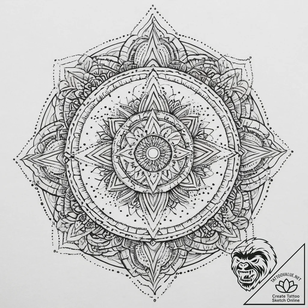 Tattoo sketch cosmic space, tattoo flash shee... - tattoo sketch (№1756224035_0, 26.08.2025 16:00) — tattoovalue.net