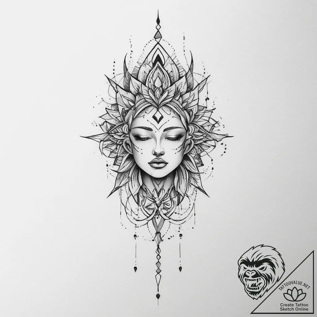 Tattoo sketch expression, tattoo drawing outl... - tattoo sketch (№1756224238_0, 26.08.2025 16:03) — tattoovalue.net