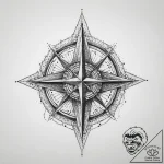 Tattoo sketch geometric star, tattoo sketch d… – tattoo sketch (№1756225450_0, 26.08.2025 16:24) — tattoovalue.net
