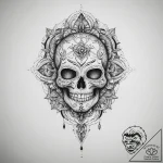 субкультуры, tattoo line art, blackwork tatto… – tattoo sketch (№1756227051_0, 26.08.2025 16:50) — tattoovalue.net