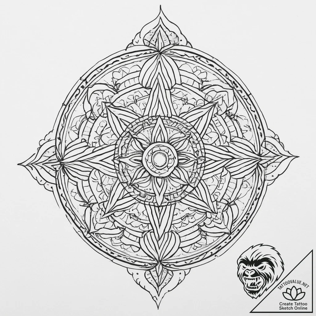 Tattoo sketch genet, tattoo drawing outline,... - tattoo sketch (№1756229252_0, 26.08.2025 17:27) — tattoovalue.net
