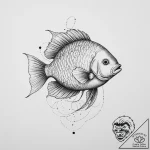 Tattoo sketch tilapia, tattoo drawing outline… – tattoo sketch (№1756229849_0, 26.08.2025 17:37) — tattoovalue.net
