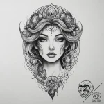 Tattoo sketch siren tattoo, tattoo drawing ou… – tattoo sketch (№1756233844_0, 26.08.2025 18:44) — tattoovalue.net