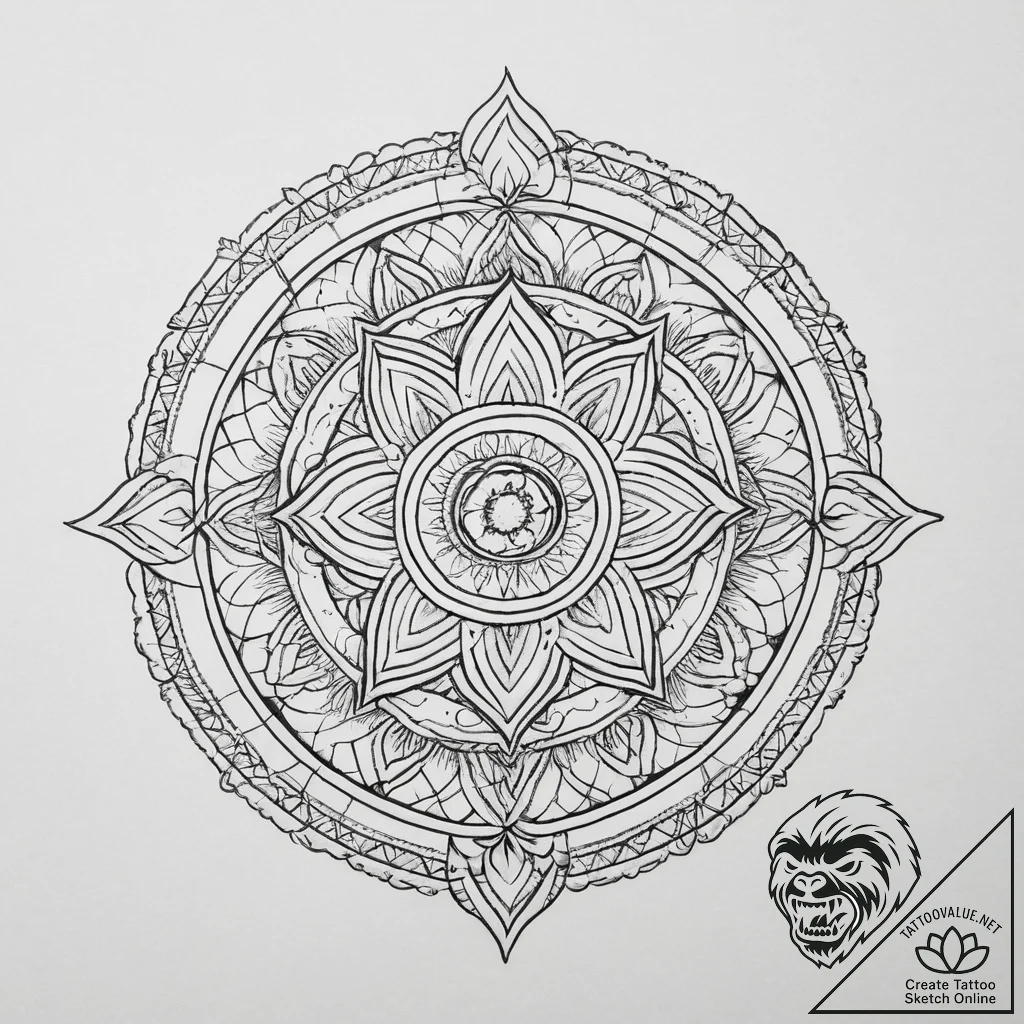 Tattoo sketch braid, tattoo drawing outline,... - tattoo sketch (№1756236040_0, 26.08.2025 19:20) — tattoovalue.net