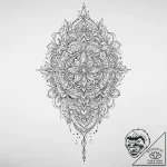 Tattoo sketch leggings with a pattern – tattoo sketch (№1756239209_0, 26.08.2025 20:13) — tattoovalue.net