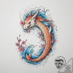 Tattoo sketch magical document, artistic tatt… – tattoo sketch (№1756240405_0, 26.08.2025 20:33) — tattoovalue.net
