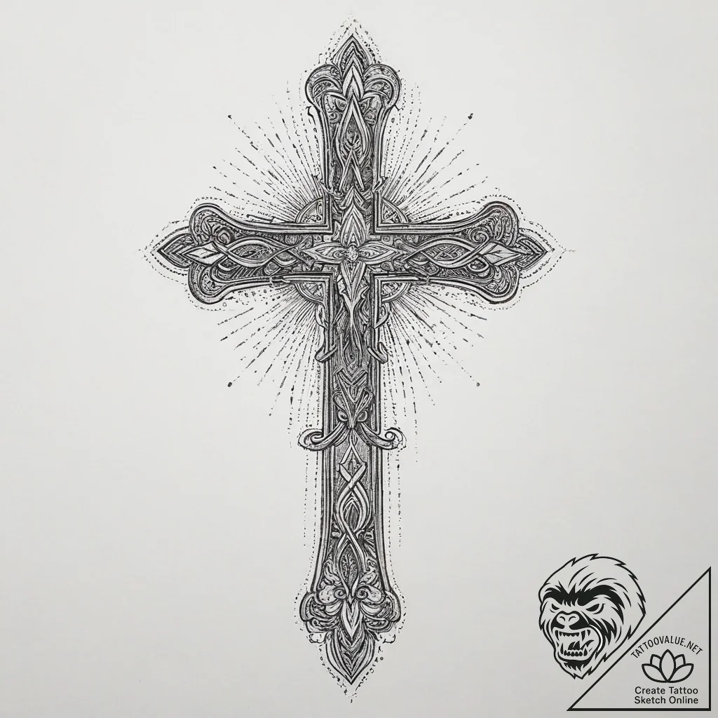 Tattoo sketch sacred soul, tattoo line art, d... - tattoo sketch (№1756247942_0, 26.08.2025 22:39) — tattoovalue.net