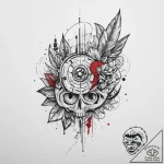 Tattoo sketch delicate tattoo, tattoo flash s… – tattoo sketch (№1756249335_0, 26.08.2025 23:02) — tattoovalue.net