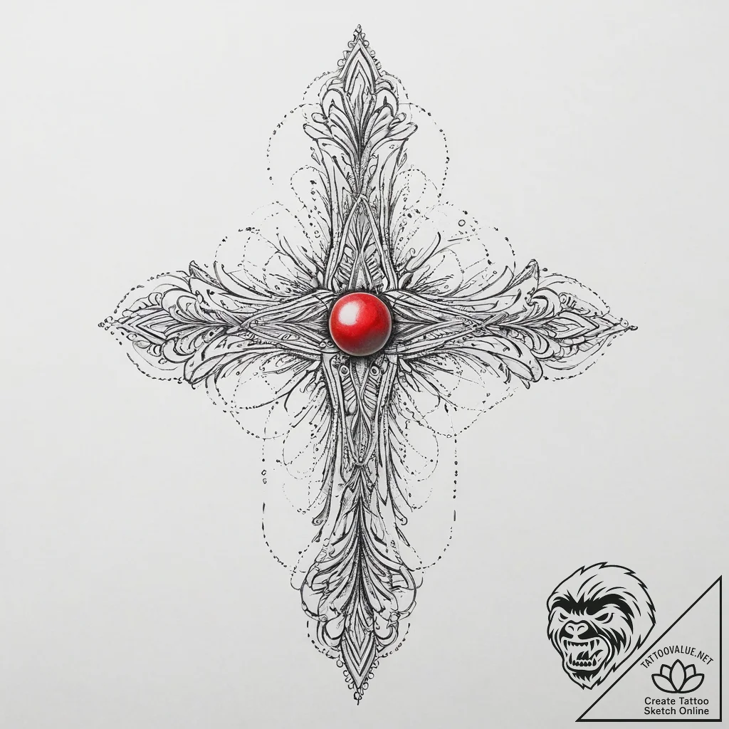 Tattoo sketch pearl string tattoo, tattoo dra... - tattoo sketch (№1756251746_0, 26.08.2025 23:42) — tattoovalue.net