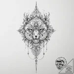 Tattoo sketch glass – tattoo sketch (№1756252734_0, 26.08.2025 23:58) — tattoovalue.net