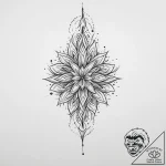 Tattoo sketch divine existence, tattoo sketch… – tattoo sketch (№1756254308_0, 27.08.2025 00:25) — tattoovalue.net