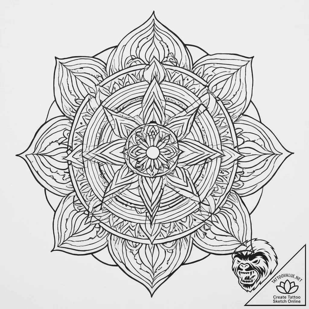 Tattoo sketch space, tattoo flash sheet desig... - tattoo sketch (№1756254704_0, 27.08.2025 00:31) — tattoovalue.net