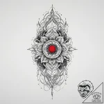 Tattoo sketch silver, tattoo line art, black… – tattoo sketch (№1756255891_0, 27.08.2025 00:51) — tattoovalue.net