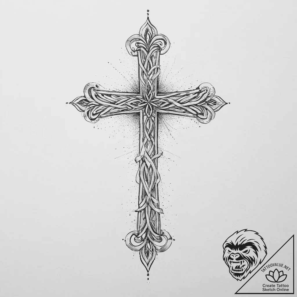 Tattoo sketch mind, tattoo line art, on a cle... - tattoo sketch (№1756259643_0, 27.08.2025 01:54) — tattoovalue.net
