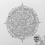Tattoo sketch labyrinth pattern, ink illustra… – tattoo sketch (№1756259842_0, 27.08.2025 01:57) — tattoovalue.net
