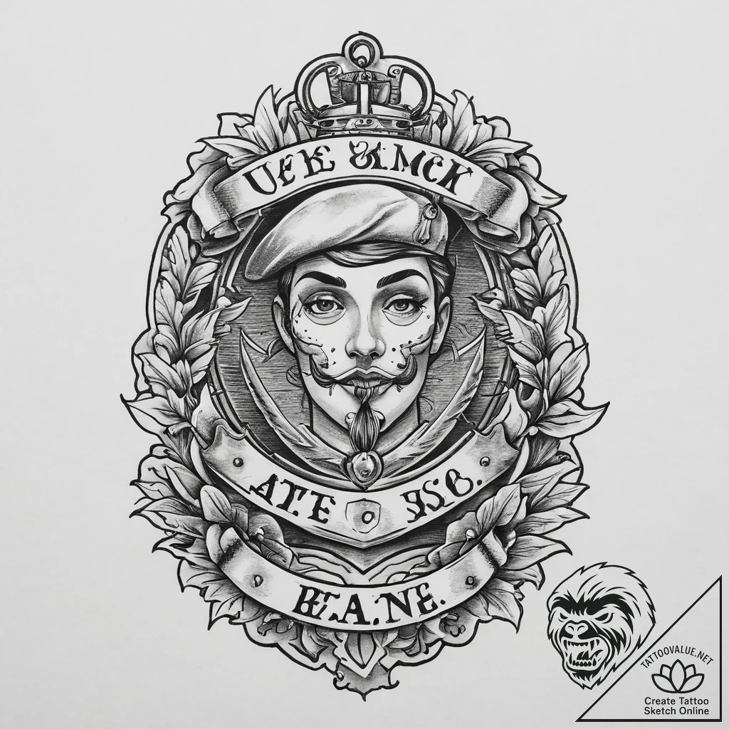 Tattoo sketch jeans with a buckle, tattoo ske... - tattoo sketch (№1756261618_0, 27.08.2025 02:26) — tattoovalue.net