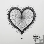 Tattoo sketch heart tattoo, artistic tattoo s… – tattoo sketch (№1756264629_0, 27.08.2025 03:17) — tattoovalue.net