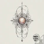 Tattoo sketch pearl string tattoo, artistic t… – tattoo sketch (№1756265645_0, 27.08.2025 03:34) — tattoovalue.net