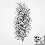 Tattoo sketch кружевной узор, ink illustratio… – tattoo sketch (№1756272900_0, 27.08.2025 05:35) — tattoovalue.net