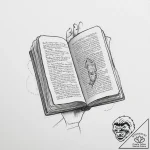 Tattoo sketch hands with a book, tattoo flash… – tattoo sketch (№1756273294_0, 27.08.2025 05:41) — tattoovalue.net