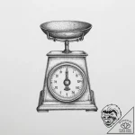 Tattoo sketch kitchen scale, tattoo sketch de… – tattoo sketch (№1756273885_0, 27.08.2025 05:51) — tattoovalue.net