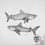 Tattoo sketch whale shark, tattoo flash sheet… – tattoo sketch (№1756275854_0, 27.08.2025 06:24) — tattoovalue.net
