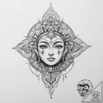 Tattoo sketch spiritual story – tattoo sketch (№1756276052_0, 27.08.2025 06:27) — tattoovalue.net