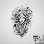 Tattoo sketch cosmic hope, tattoo flash sheet… – tattoo sketch (№1756277626_0, 27.08.2025 06:53) — tattoovalue.net