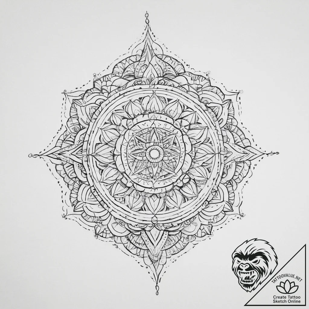Tattoo sketch spire, tattoo drawing outline,... - tattoo sketch (№1756278616_0, 27.08.2025 07:10) — tattoovalue.net