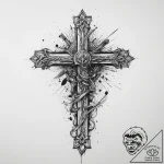 Tattoo sketch emotion, concept art for tattoo… – tattoo sketch (№1756279404_0, 27.08.2025 07:23) — tattoovalue.net
