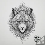 Tattoo sketch element, tattoo flash sheet des… – tattoo sketch (№1756280191_0, 27.08.2025 07:36) — tattoovalue.net