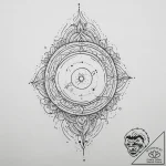 Tattoo sketch cosmic realm, artistic tattoo s… – tattoo sketch (№1756282565_0, 27.08.2025 08:16) — tattoovalue.net