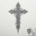 Tattoo sketch reflection, artistic tattoo ske… – tattoo sketch (№1756286113_0, 27.08.2025 09:15) — tattoovalue.net