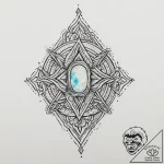 Tattoo sketch opal, tattoo flash sheet design… – tattoo sketch (№1756287103_0, 27.08.2025 09:31) — tattoovalue.net