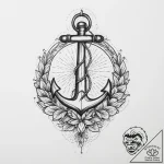 Tattoo sketch holy portrayal, concept art for… – tattoo sketch (№1756287696_0, 27.08.2025 09:41) — tattoovalue.net