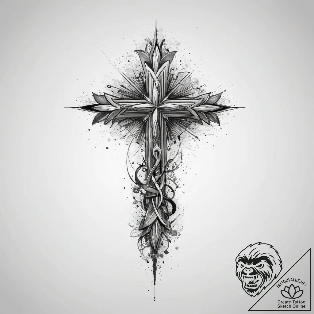 Tattoo sketch copy, ink illustration for tatt... - tattoo sketch (№1756287894_0, 27.08.2025 09:44) — tattoovalue.net