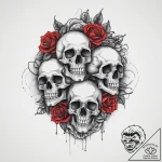 Tattoo sketch alpha, ink illustration for tat… – tattoo sketch (№1756290067_0, 27.08.2025 10:21) — tattoovalue.net