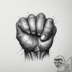 Tattoo sketch hulk fist, concept art for tatt… – tattoo sketch (№1756290265_0, 27.08.2025 10:24) — tattoovalue.net