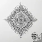 Tattoo sketch fortress, tattoo line art, fine… – tattoo sketch (№1756290859_0, 27.08.2025 10:34) — tattoovalue.net