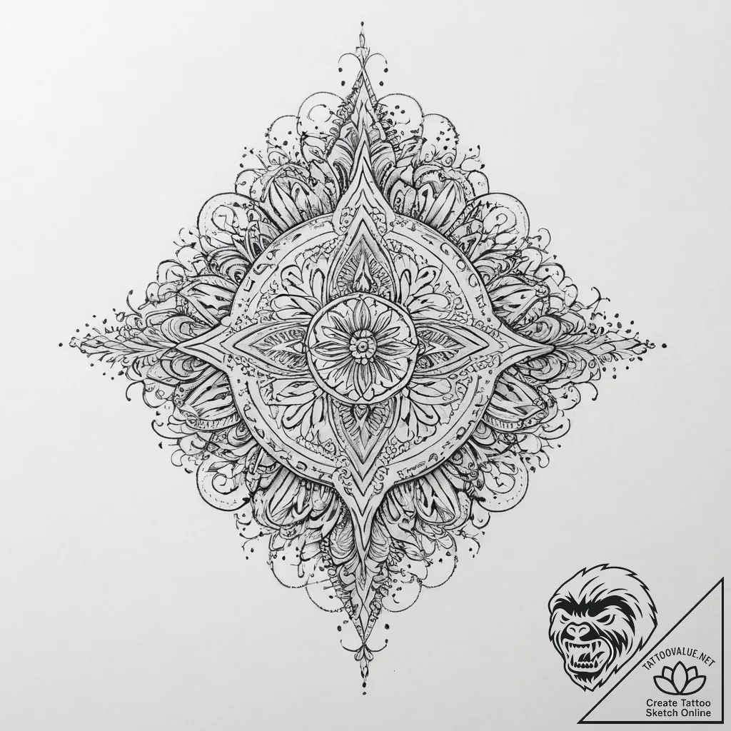 Tattoo sketch fortress, tattoo line art, fine... - tattoo sketch (№1756290859_0, 27.08.2025 10:34) — tattoovalue.net