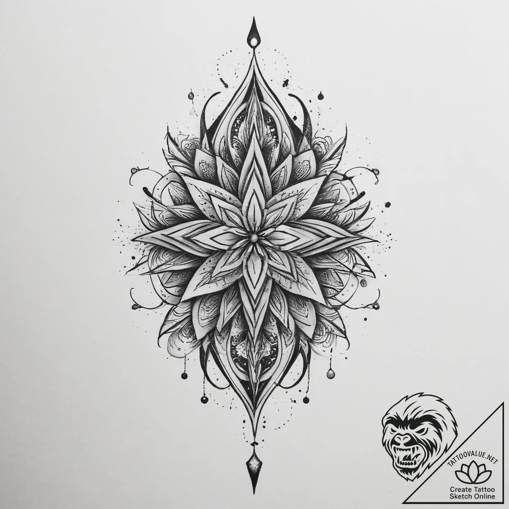 Tattoo sketch magical pencil, tattoo sketch d... - tattoo sketch (№1756292240_0, 27.08.2025 10:57) — tattoovalue.net