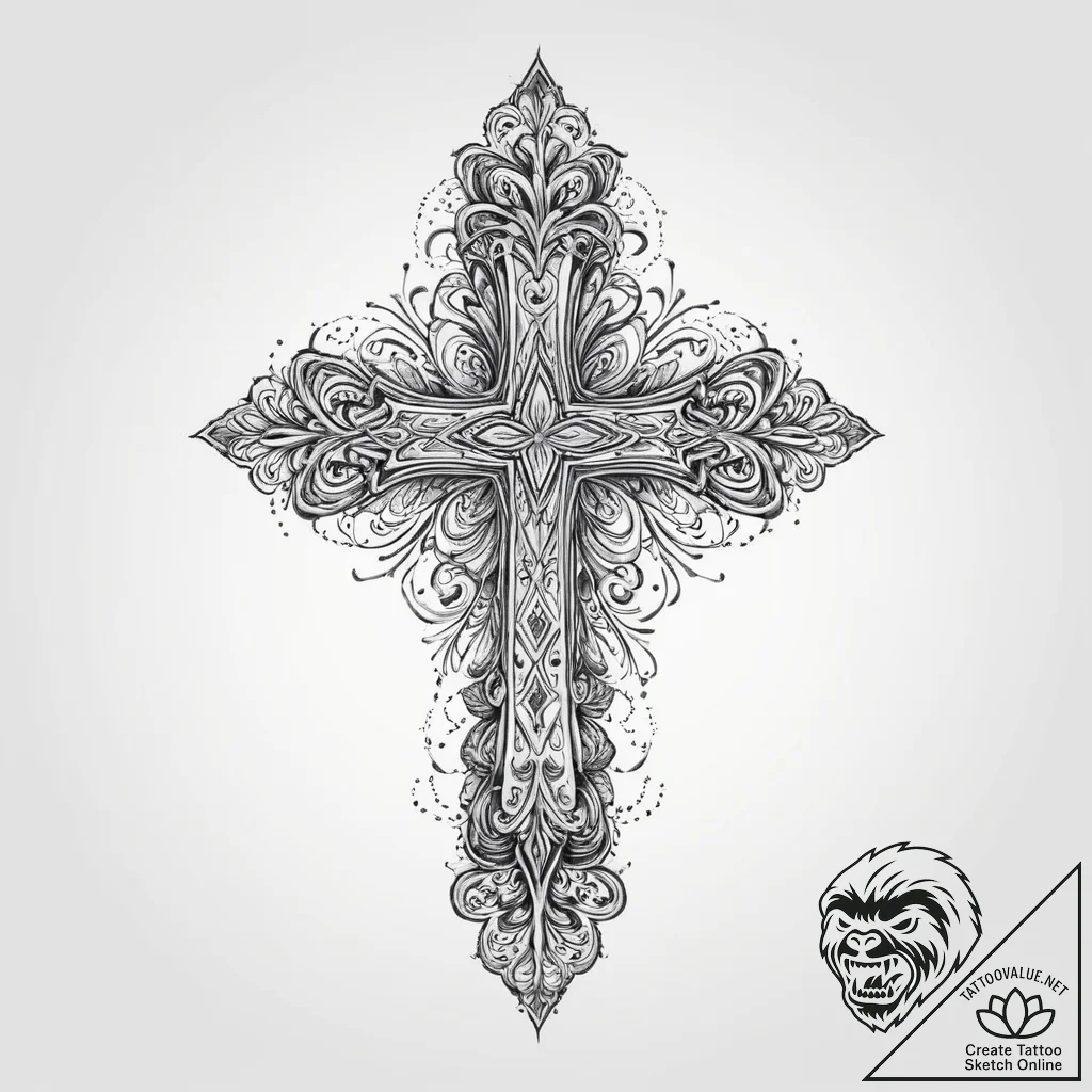 Tattoo sketch ornamental рукав, ink illustrat... - tattoo sketch (№1756293428_0, 27.08.2025 11:17) — tattoovalue.net
