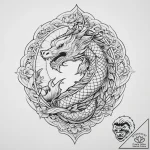 Tattoo sketch stained glass window, tattoo dr… – tattoo sketch (№1756294020_0, 27.08.2025 11:27) — tattoovalue.net