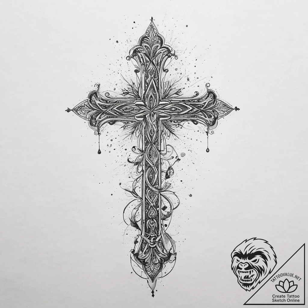 Tattoo sketch hand, tattoo flash sheet design... - tattoo sketch (№1756295218_0, 27.08.2025 11:46) — tattoovalue.net