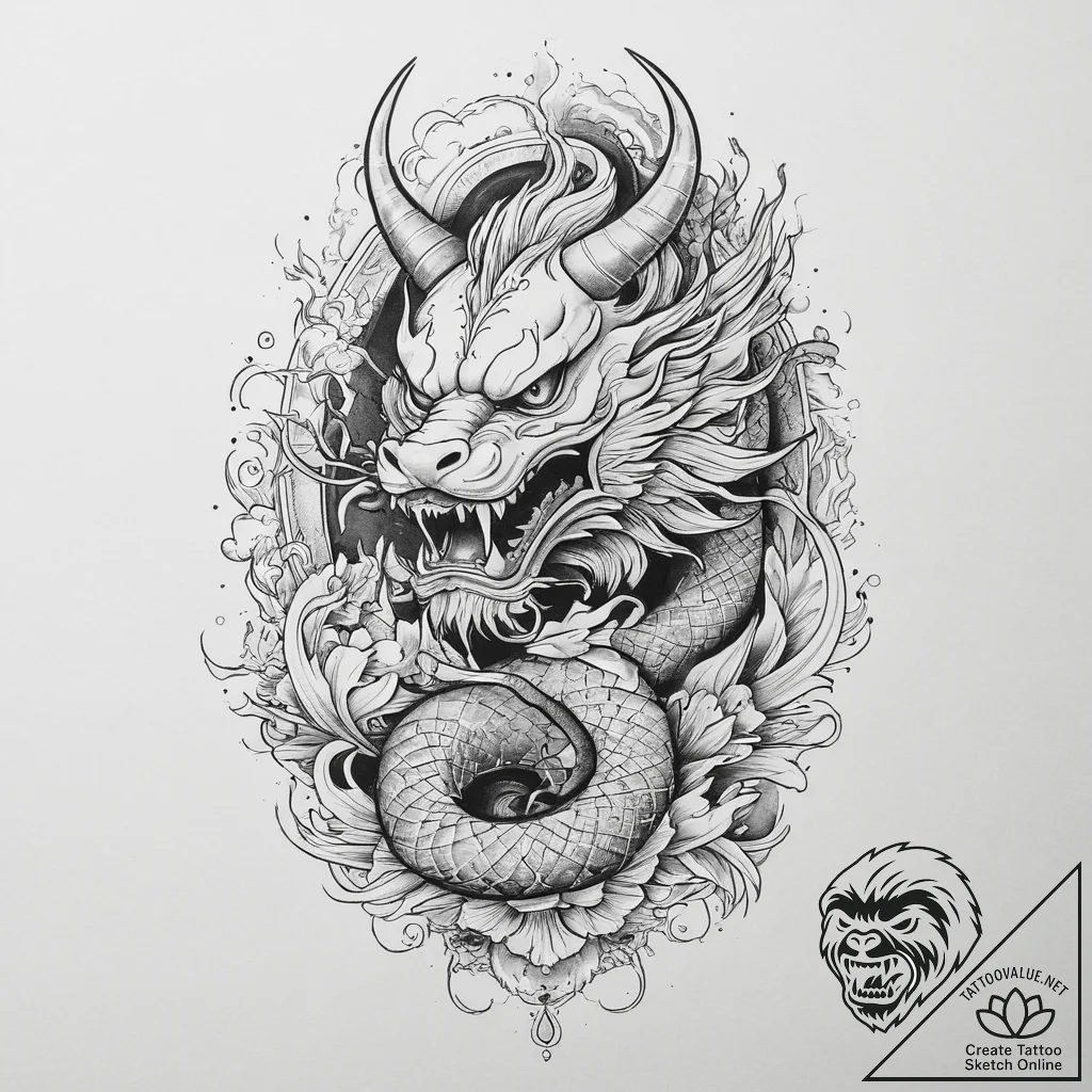 Tattoo sketch inca sun god, tattoo sketch des... - tattoo sketch (№1756296010_0, 27.08.2025 12:00) — tattoovalue.net