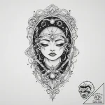 Tattoo sketch cosmic soil, ink illustration f… – tattoo sketch (№1756297003_0, 27.08.2025 12:16) — tattoovalue.net