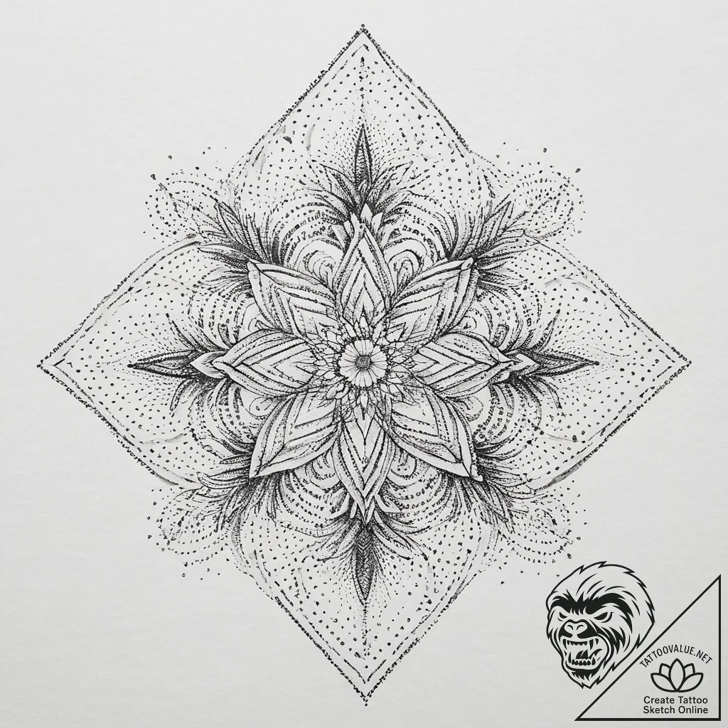Tattoo sketch will-o'-the-wisp light, concept... - tattoo sketch (№1756299592_0, 27.08.2025 12:59) — tattoovalue.net