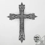 Tattoo sketch element, ink illustration for t… – tattoo sketch (№1756300195_0, 27.08.2025 13:09) — tattoovalue.net