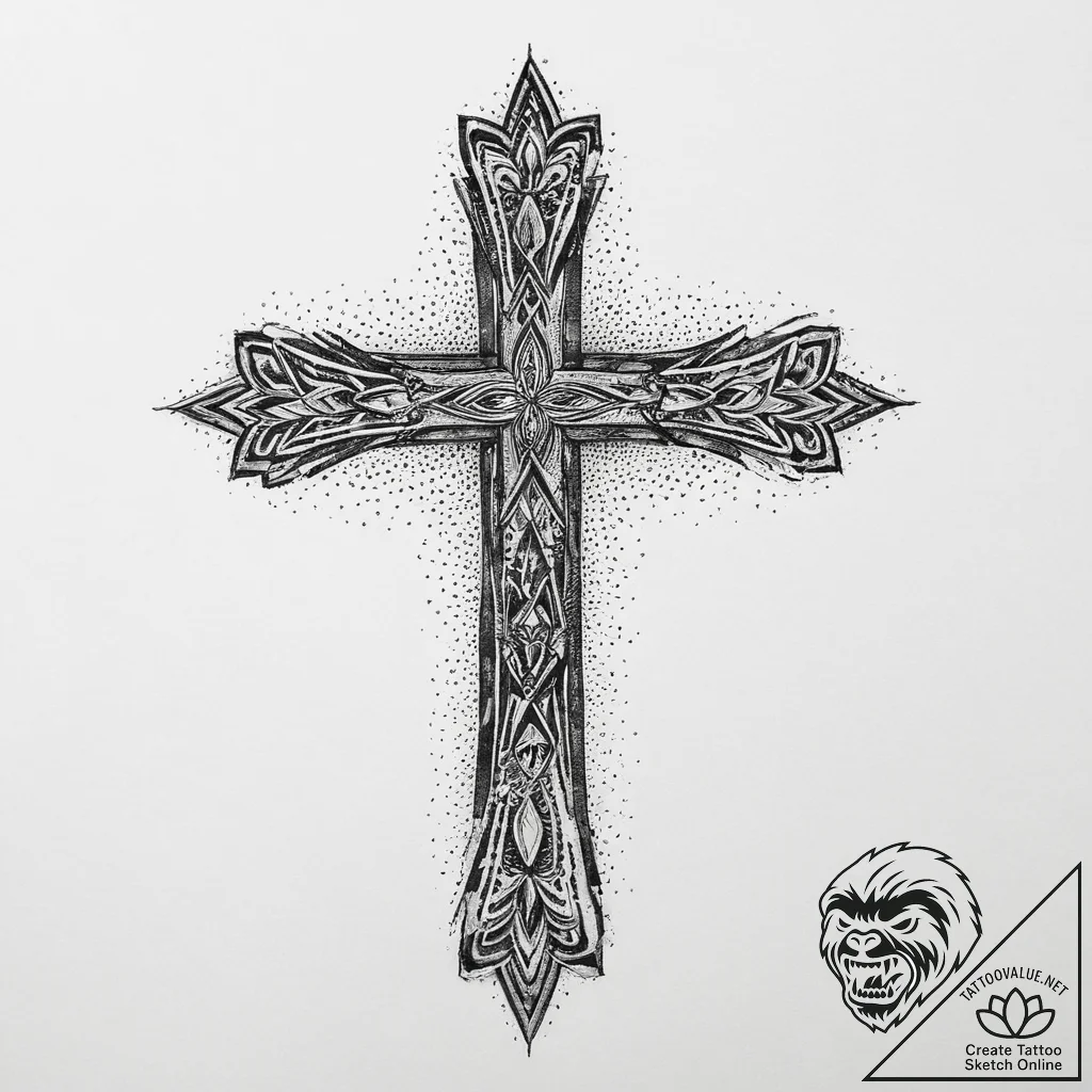 Tattoo sketch element, ink illustration for t... - tattoo sketch (№1756300195_0, 27.08.2025 13:09) — tattoovalue.net