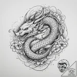 Tattoo sketch cosmic soul, concept art for ta… – tattoo sketch (№1756302588_0, 27.08.2025 13:49) — tattoovalue.net